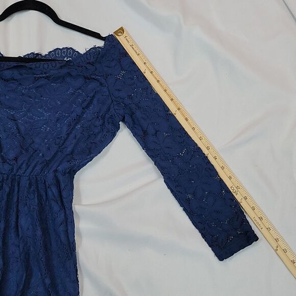 Beautiful Blue Lace Dress!  - Picture 5 of 7